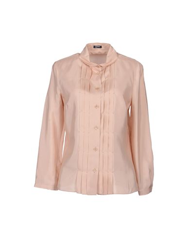 ZOOM JIL SANDER NAVY - Silk shirt and top