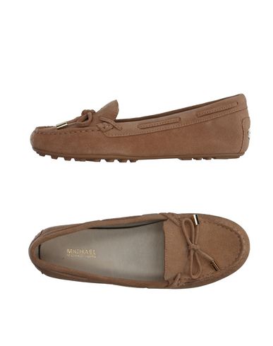 michael kors loafers brown