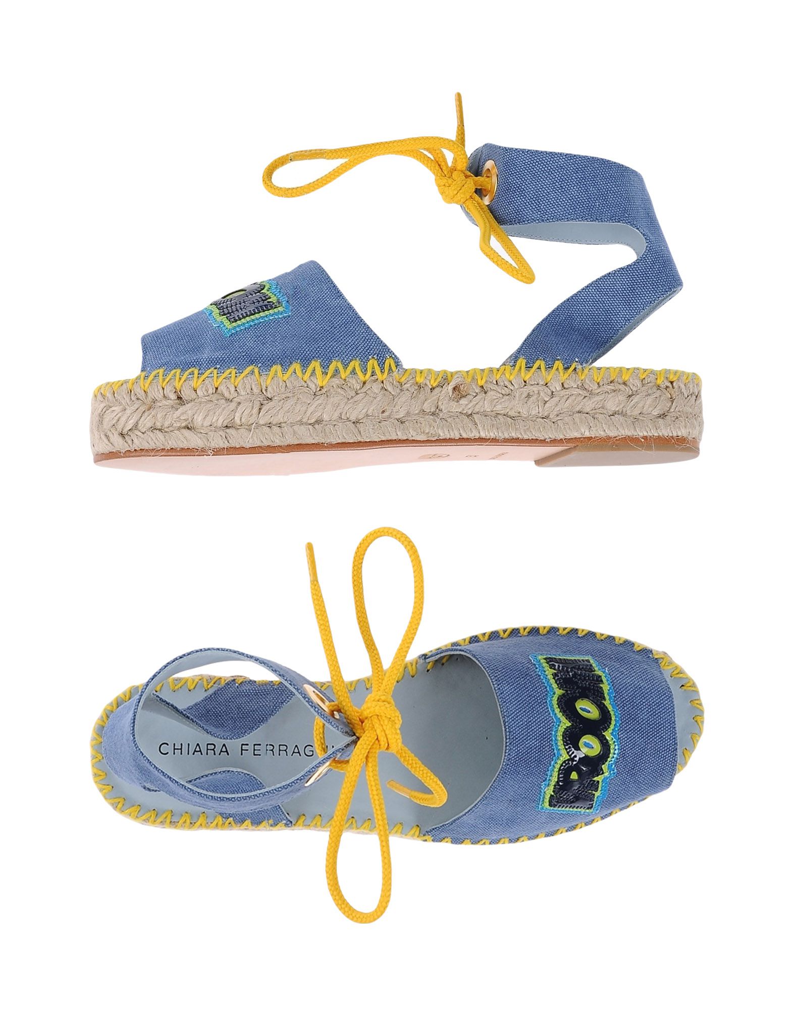 Stilvolle billige Schuhe Chiara Ferragni Espadrilles Damen 11153227CV Stilvolle billige Schuhe Chiara Ferragni Espadrilles Damen 11153227CV