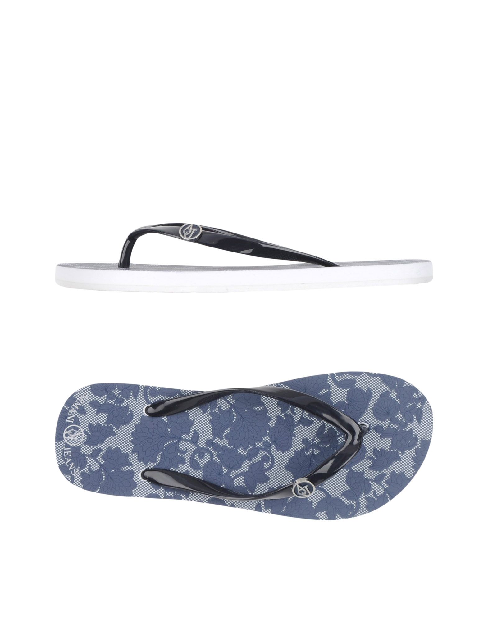 armani jeans flip flops