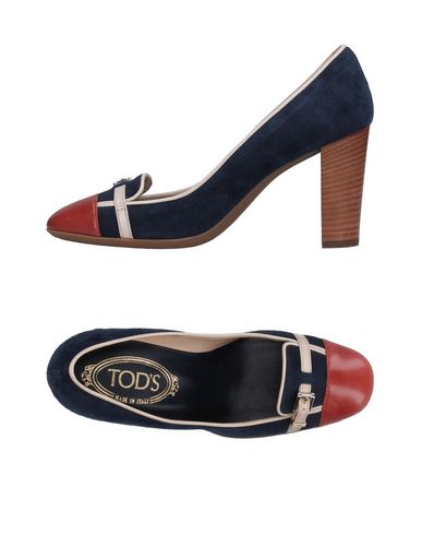 TOD'S TOD'S WOMAN LOAFERS MIDNIGHT BLUE SIZE 7 SOFT LEATHER,11175190XQ 16
