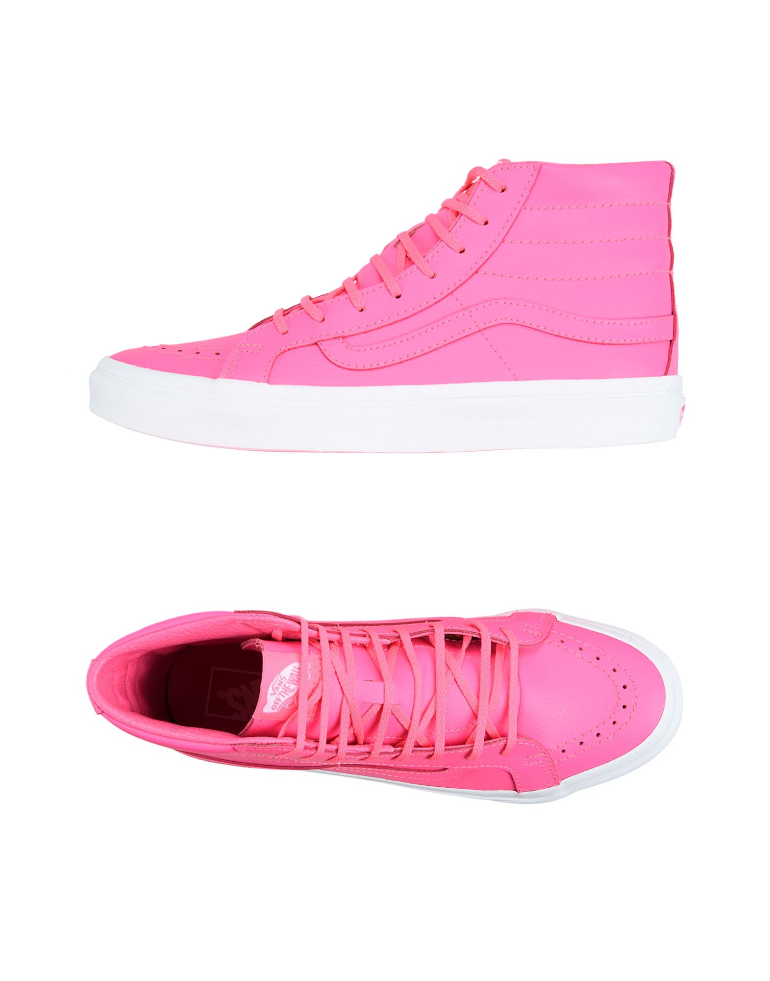 Sneakers Vans Ua Sk8-Hi Slim - Neon Leather - Donna - 11184027CD Sneakers Vans Ua Sk8-Hi Slim - Neon Leather - Donna - 11184027CD