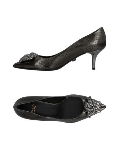 Descuento de la marca Zapato De Salón Versace Mujer - Salones Versace - 11194229AQ Plomo Descuento de la marca Zapato De Salón Versace Mujer - Salones Versace - 11194229AQ Plomo