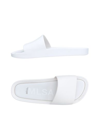 white melissa sandals