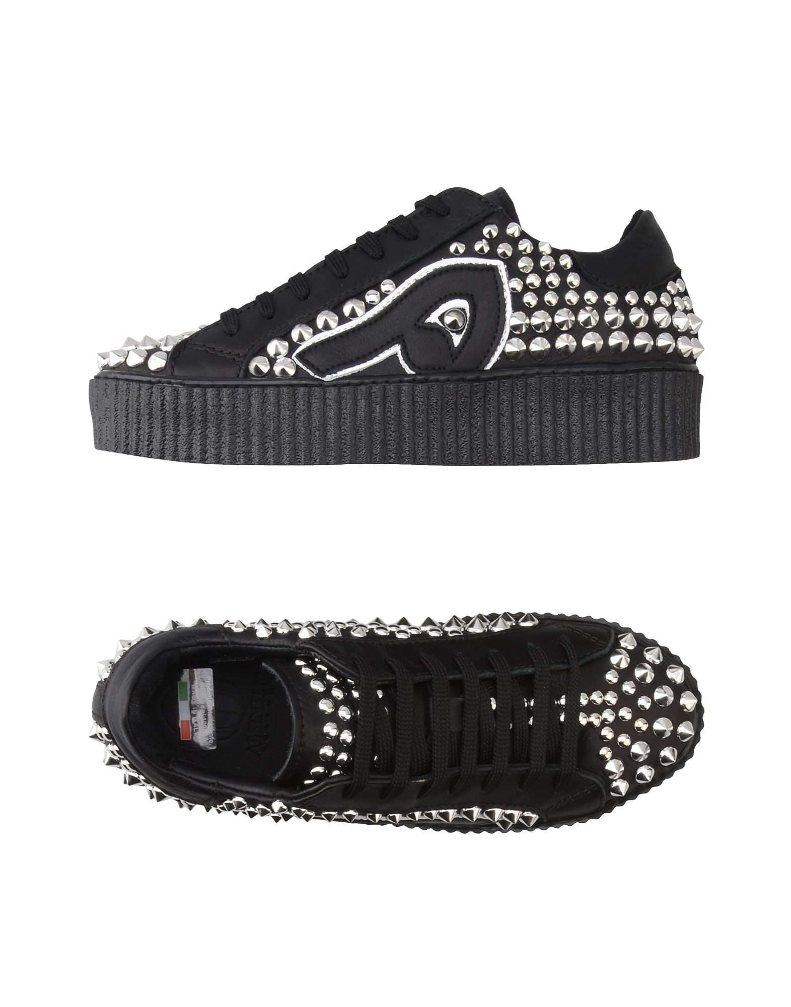 Sneakers Absinthe Culture Bl28 Black+Silver - Donna - 11195430ST Sneakers Absinthe Culture Bl28 Black+Silver - Donna - 11195430ST