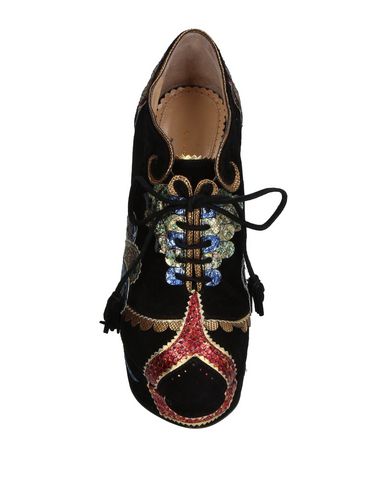 CHARLOTTE OLYMPIA Laced Shoes, Black | ModeSens