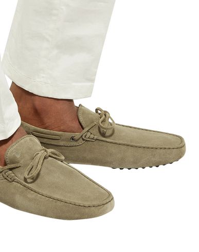 Tod's Loafers In Military Green