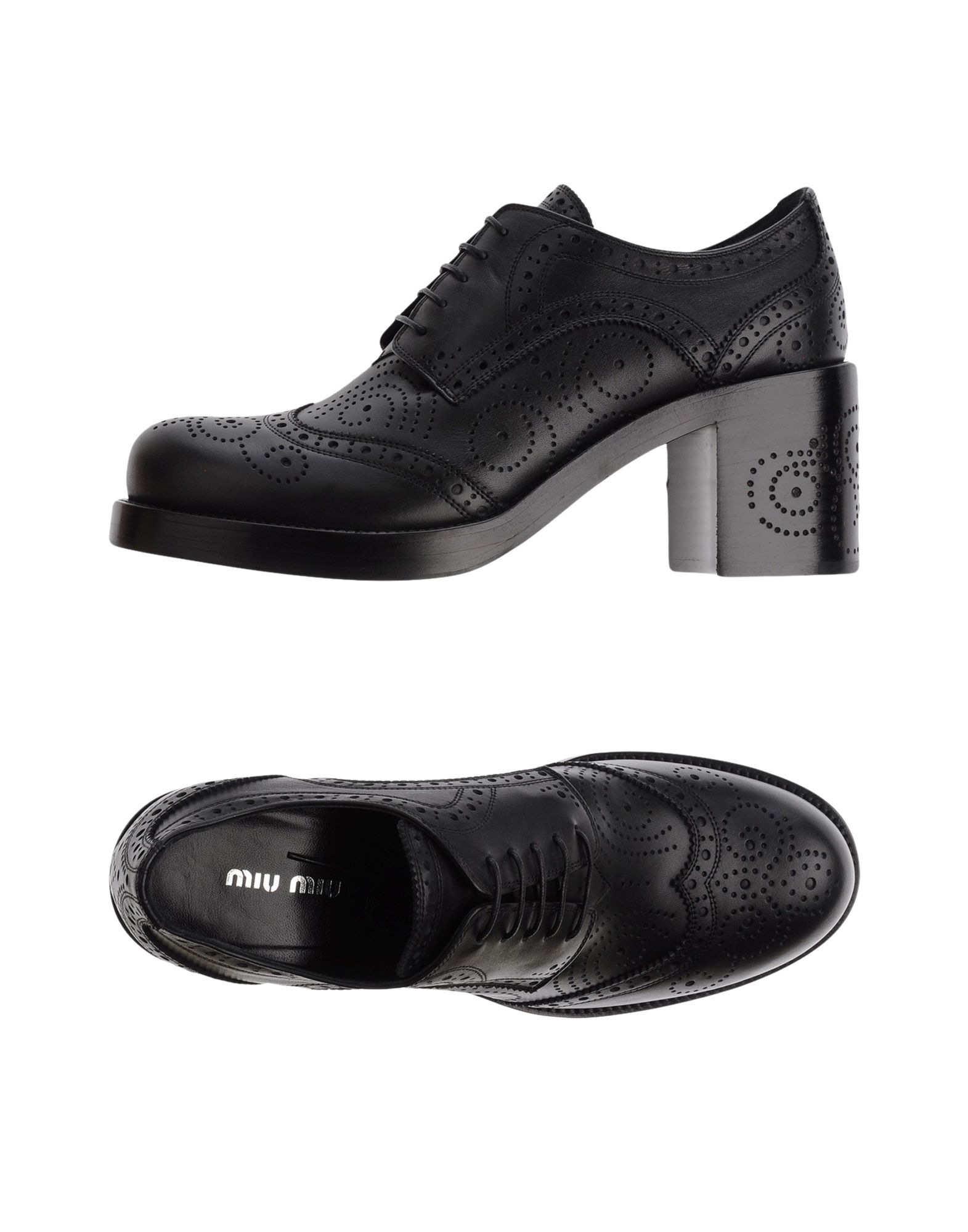Miu Miu Schnürschuhe Damen 11234067BP Neue Schuhe Miu Miu Schnürschuhe Damen 11234067BP Neue Schuhe