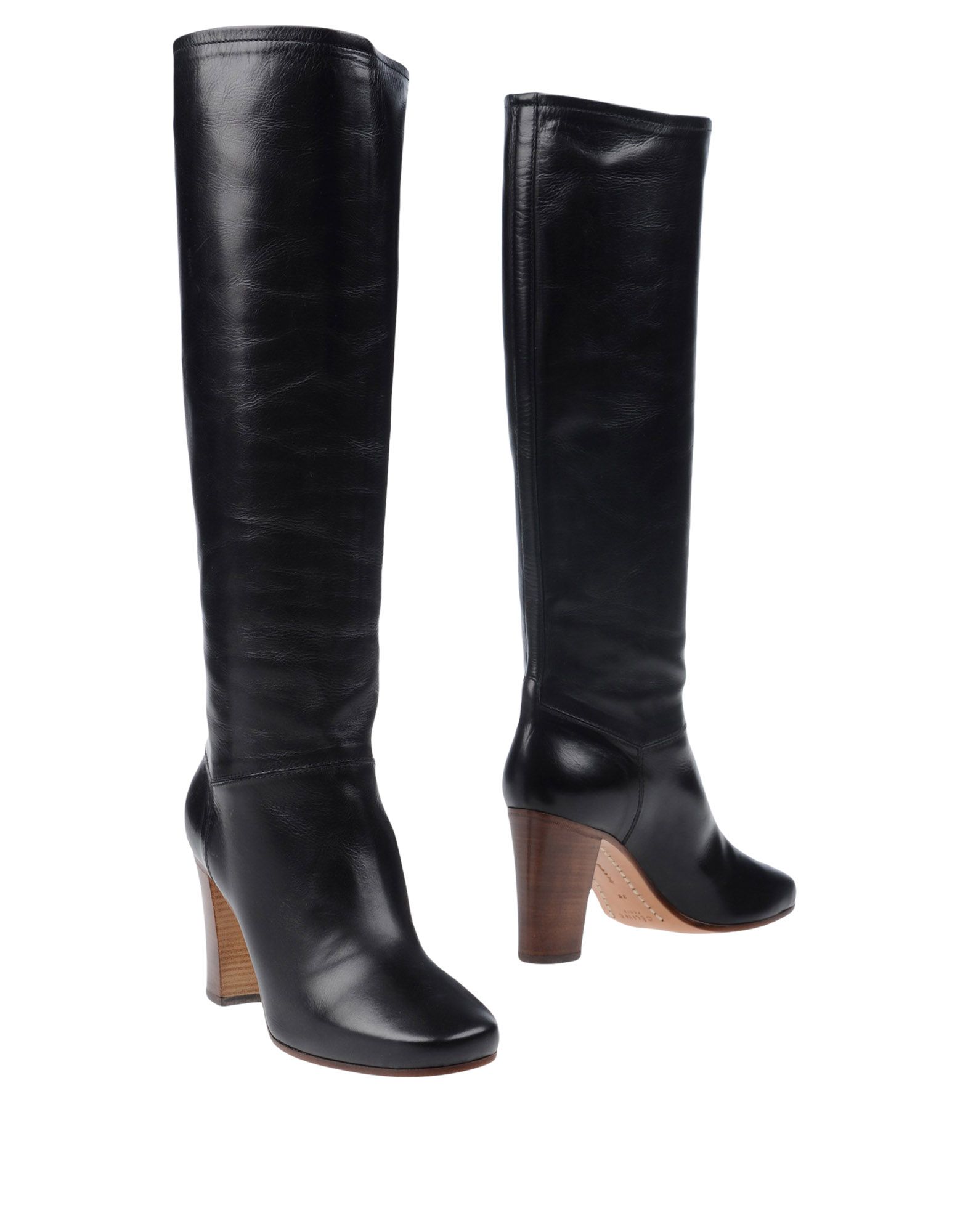 celine leather boots