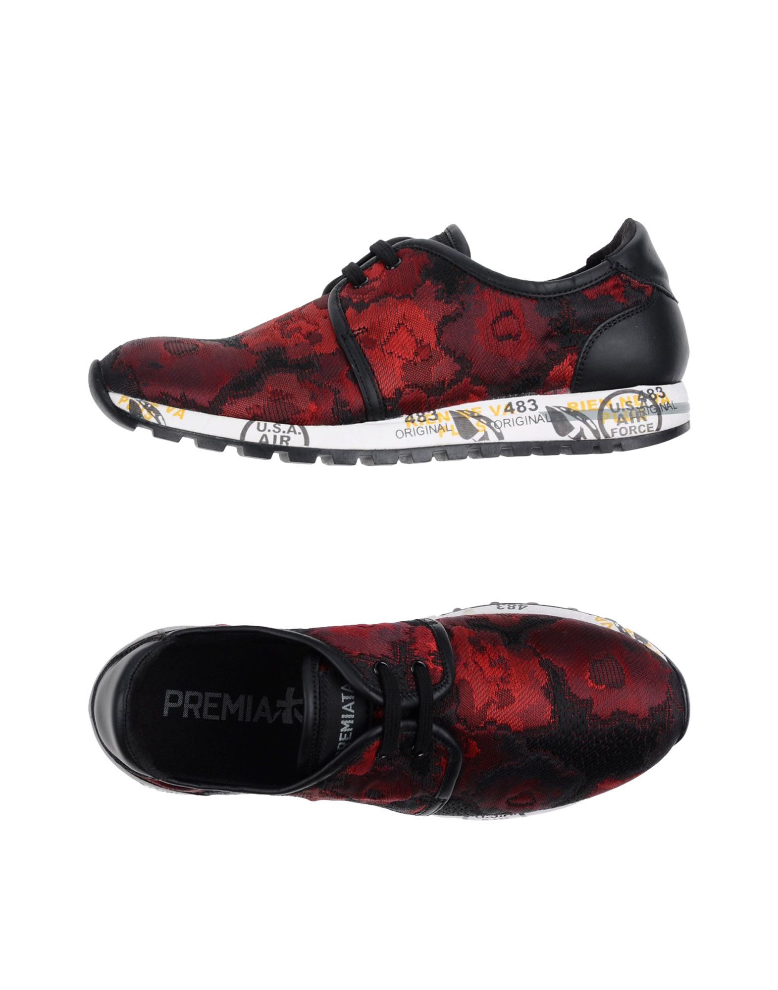 De Marque Baskets Premiata Remise Rouge Femme O1Z7fxq4