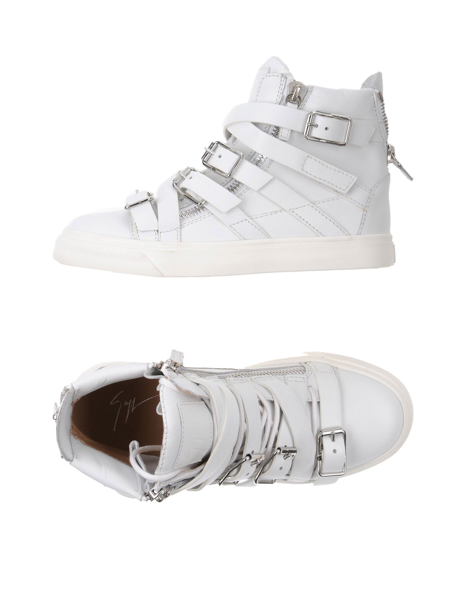 Baskets Giuseppe Zanotti Femme - Baskets Giuseppe Zanotti Blanc Super rabais Baskets Giuseppe Zanotti Femme - Baskets Giuseppe Zanotti Blanc Super rabais