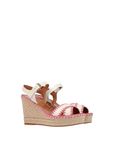 white valentino espadrilles
