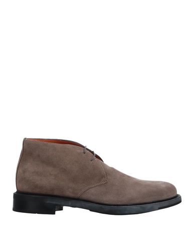 Santoni Ankle Boots In Dove Grey