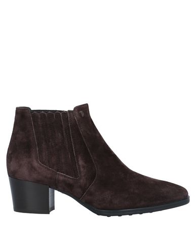 Tod's Ankle Boot In Dark Brown