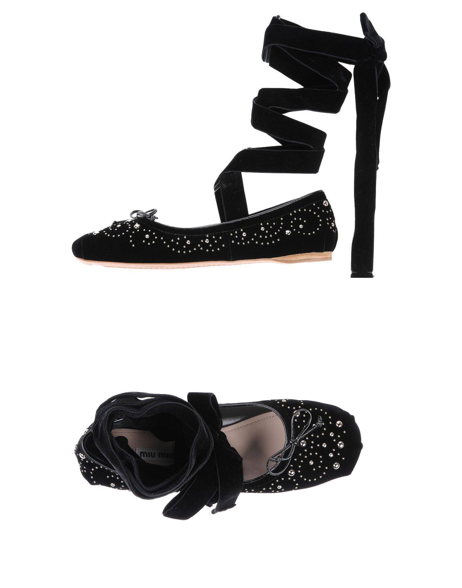 Rabatt Schuhe Miu Miu Ballerinas Damen 11281825LM Rabatt Schuhe Miu Miu Ballerinas Damen 11281825LM