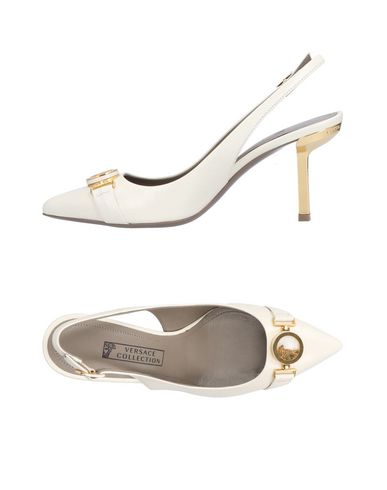 Descuento de la marca Zapato De Salón Versace Collection Mujer - Salones Versace Collection - 11304203PM Blanco Descuento de la marca Zapato De Salón Versace Collection Mujer - Salones Versace Collection - 11304203PM Blanco
