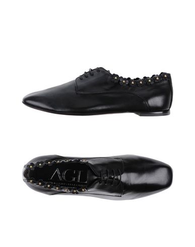 AGL ATTILIO GIUSTI LEOMBRUNI LACE-UP SHOES, BLACK | ModeSens