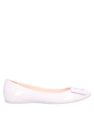 Roger Vivier Ballet Flats In Lilac