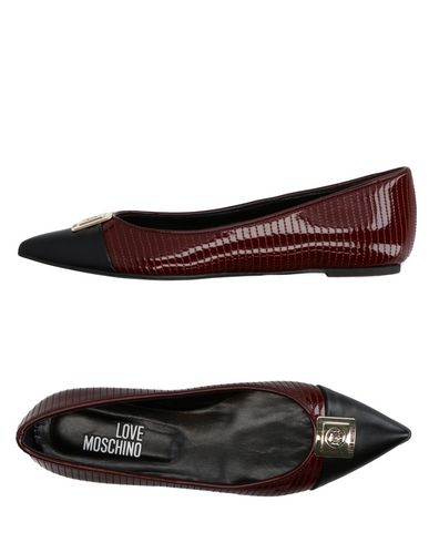 moschino slingback flats