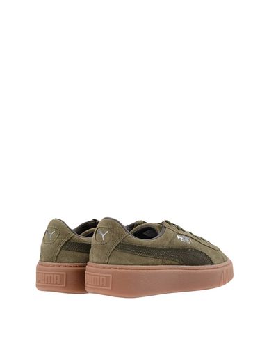 puma select suede platform animal