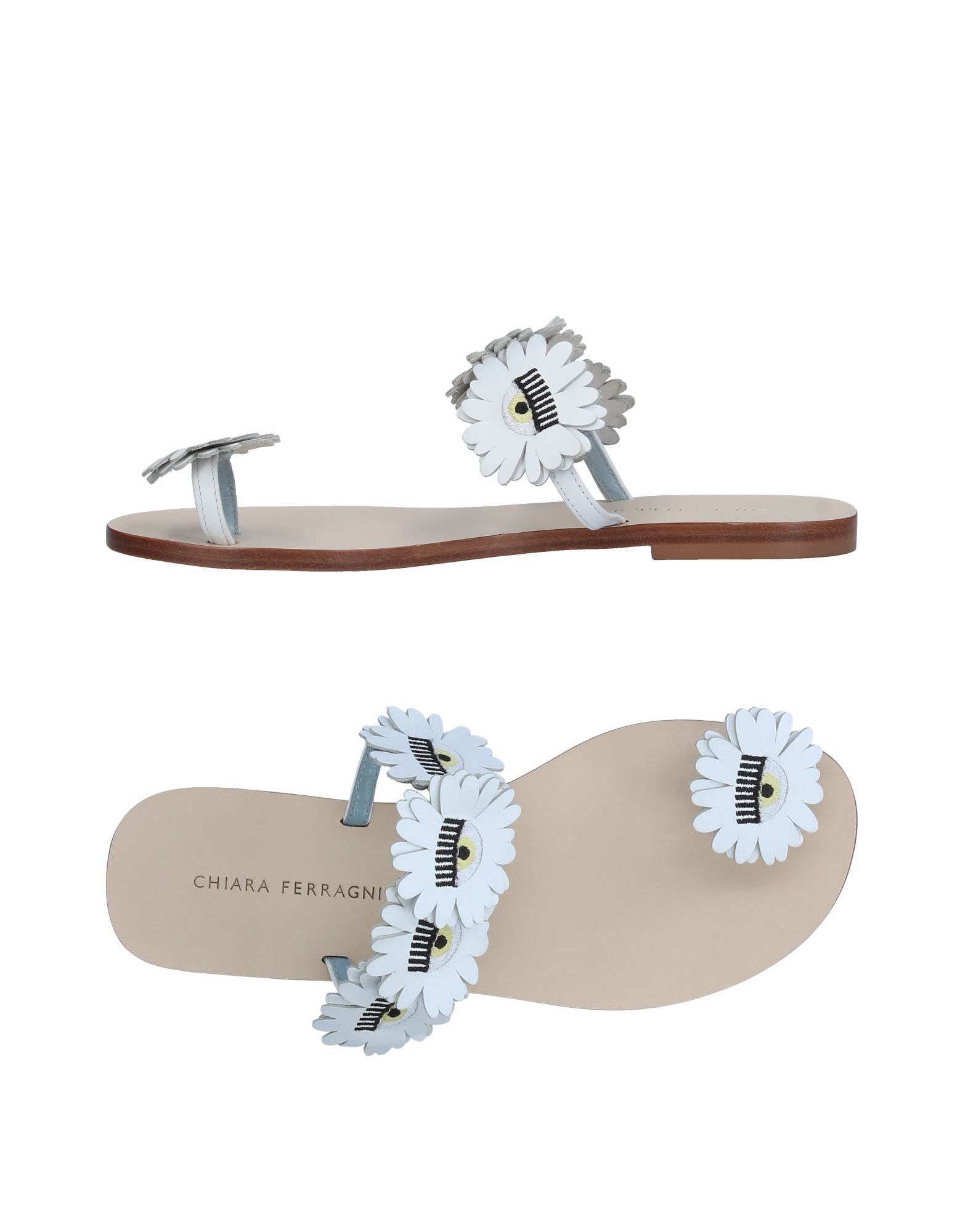 Stilvolle billige Schuhe Chiara Ferragni Dianetten Damen 11331018WQ Stilvolle billige Schuhe Chiara Ferragni Dianetten Damen 11331018WQ
