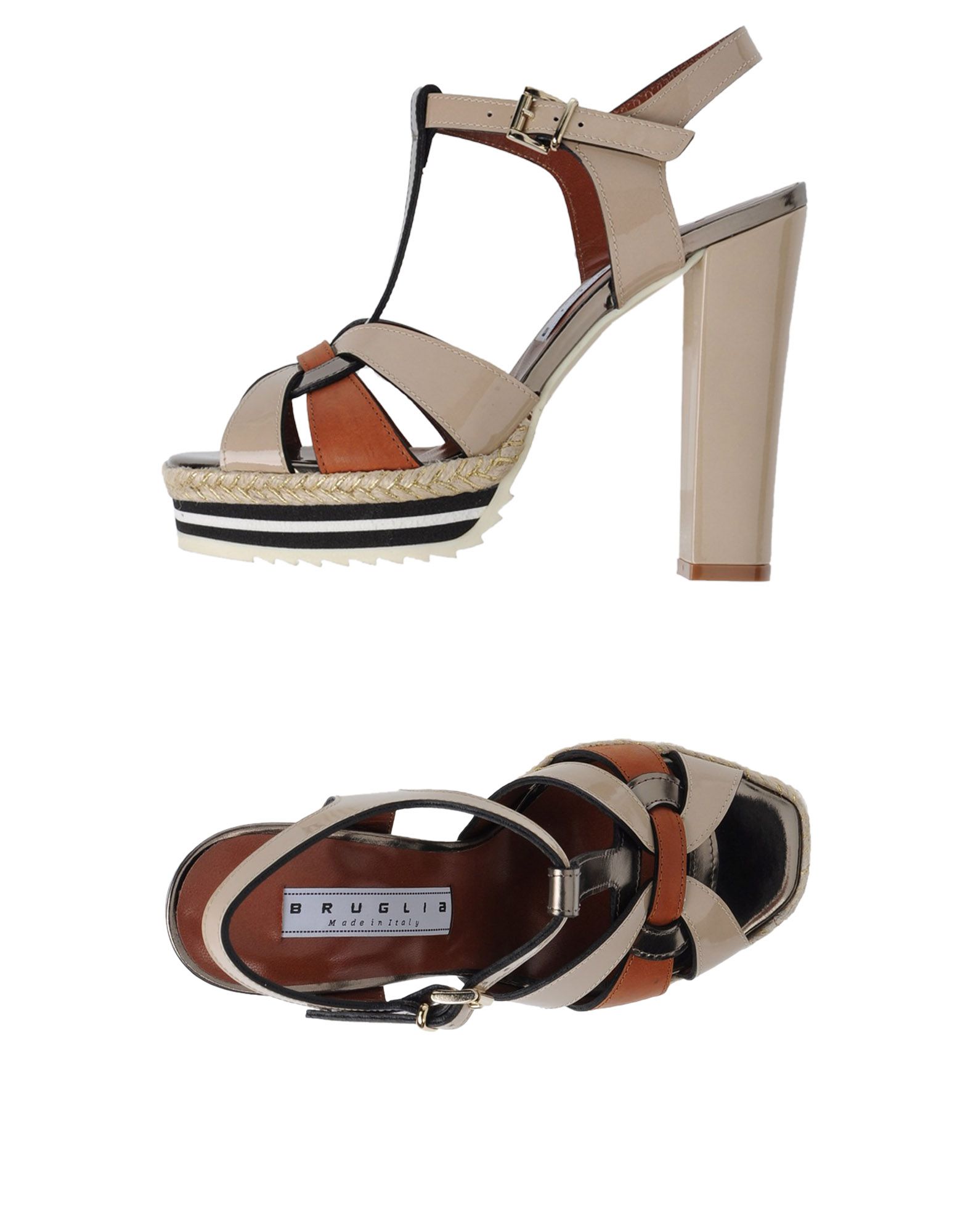 Stilvolle billige Schuhe F.Lli Bruglia Sandalen Damen 11345554GI Stilvolle billige Schuhe F.Lli Bruglia Sandalen Damen 11345554GI