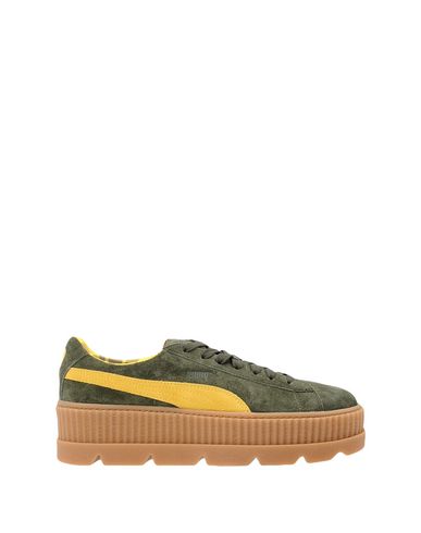 puma creepers rihanna vert