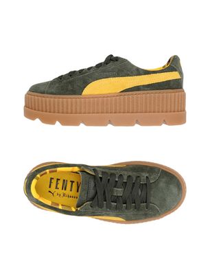 puma fenty creepers bambino verde