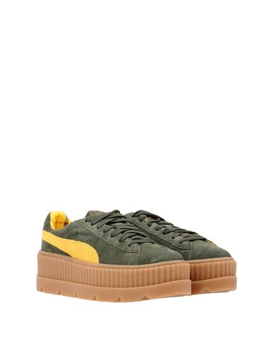 puma x rihanna hombre verdes
