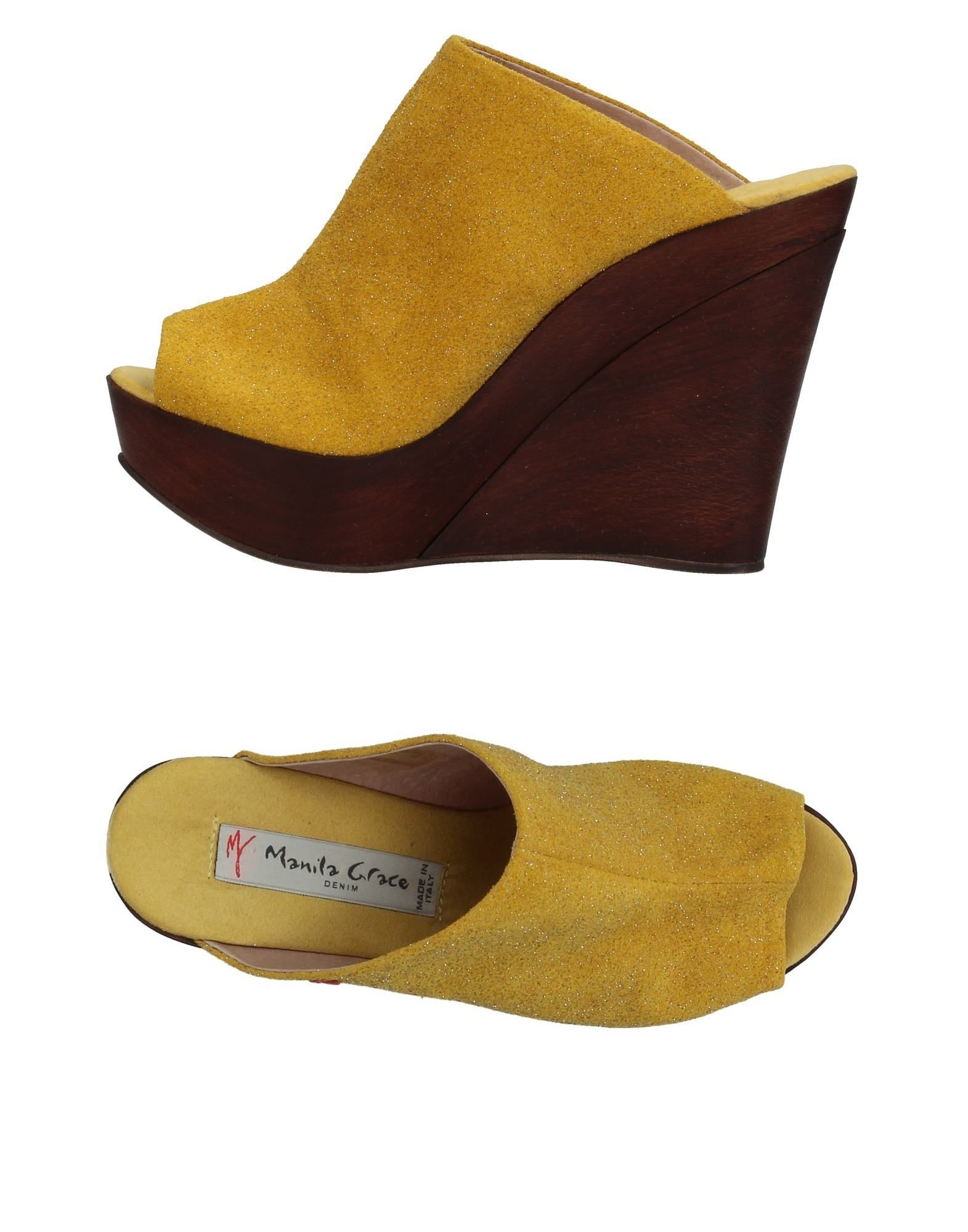 Stilvolle billige Schuhe Manila Grace Denim Pantoletten Damen 11357369UT Stilvolle billige Schuhe Manila Grace Denim Pantoletten Damen 11357369UT