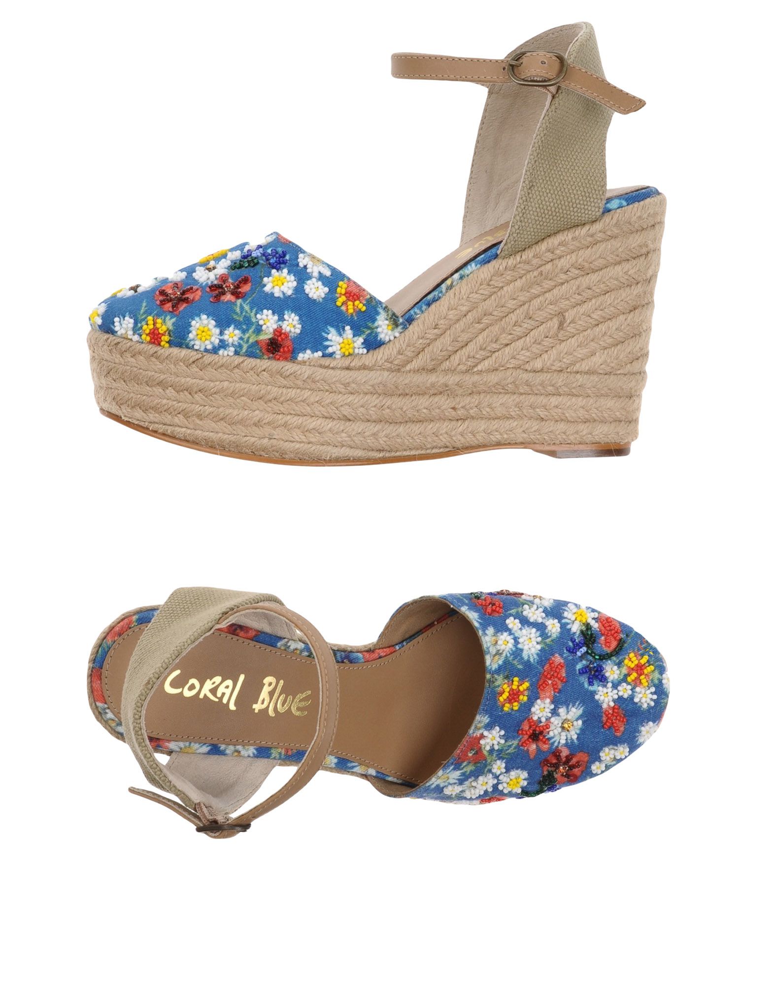 Espadrillas Coral Blue Donna - 11359565TC Espadrillas Coral Blue Donna - 11359565TC