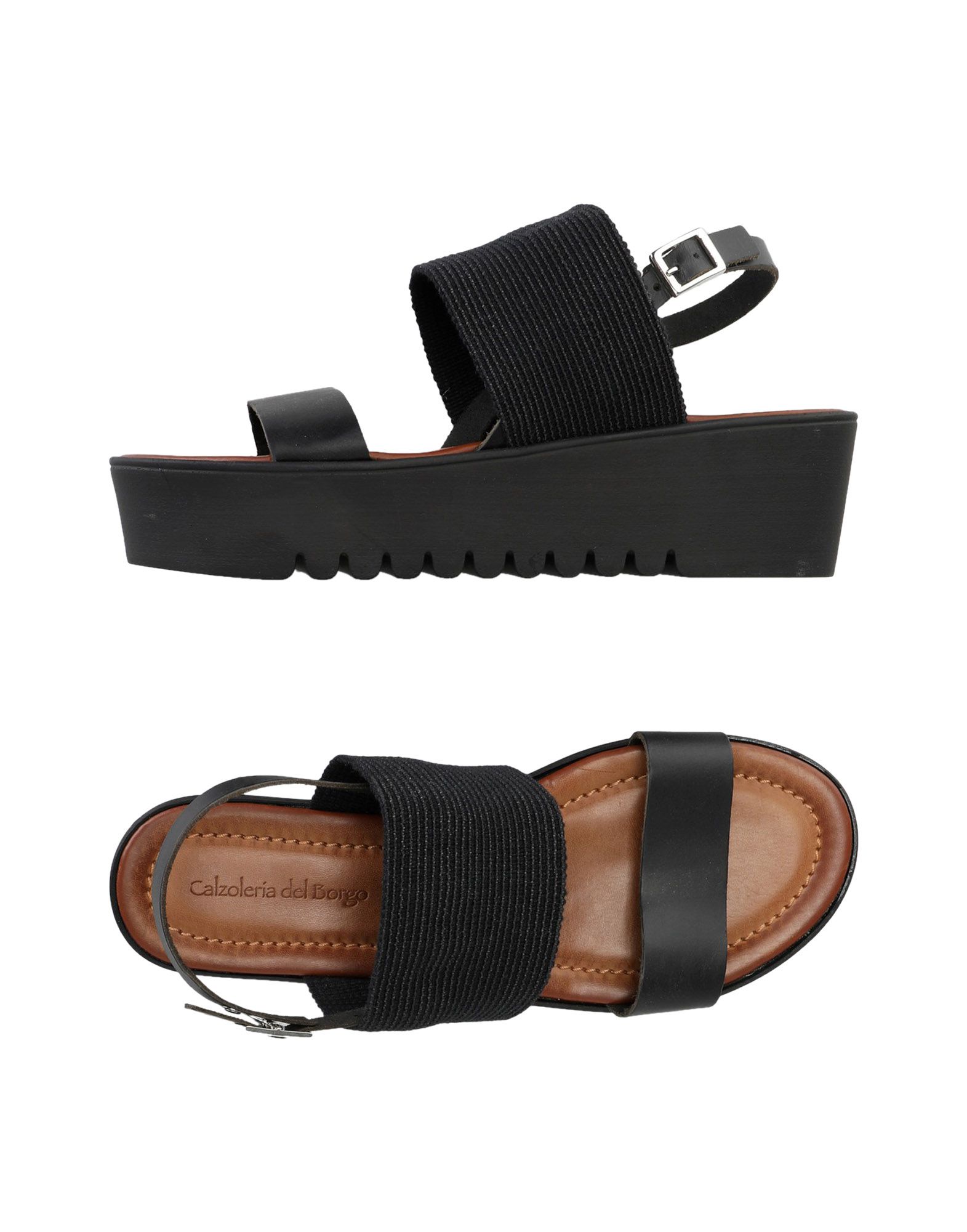 Calzoleria Del Borgo Sandalen Damen 11360280KO Gute Qualität beliebte Schuhe Calzoleria Del Borgo Sandalen Damen 11360280KO Gute Qualität beliebte Schuhe
