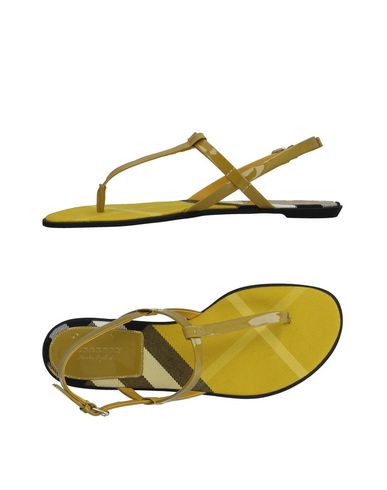 burberry sandals womens yellow