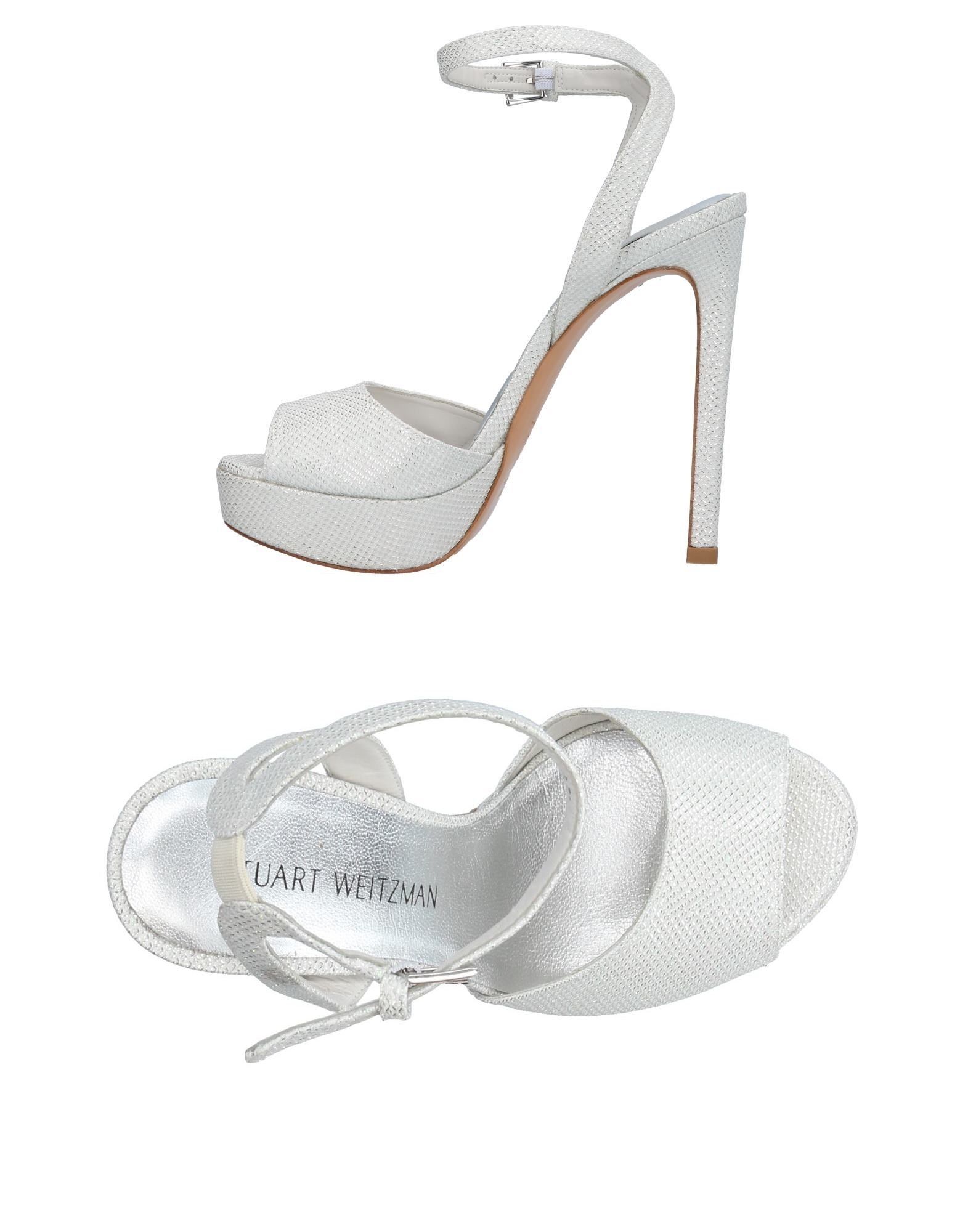 stuart weitzman sandals white