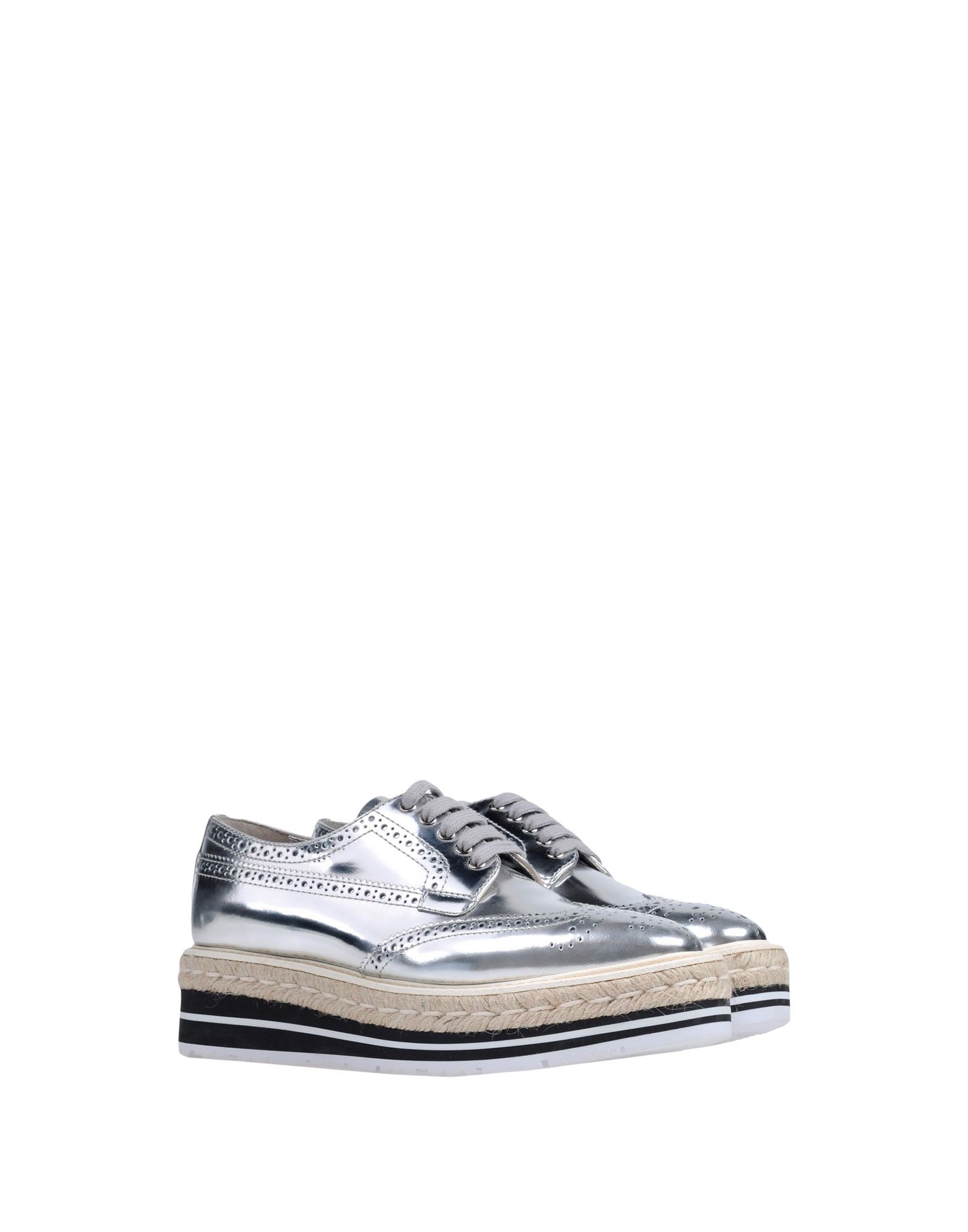 Gran descuento descuento Gran Zapato De Cordones Prada Mujer - Zapatos De Cordones Prada Plata da5053 Gran descuento descuento Gran Zapato De Cordones Prada Mujer - Zapatos De Cordones Prada Plata da5053