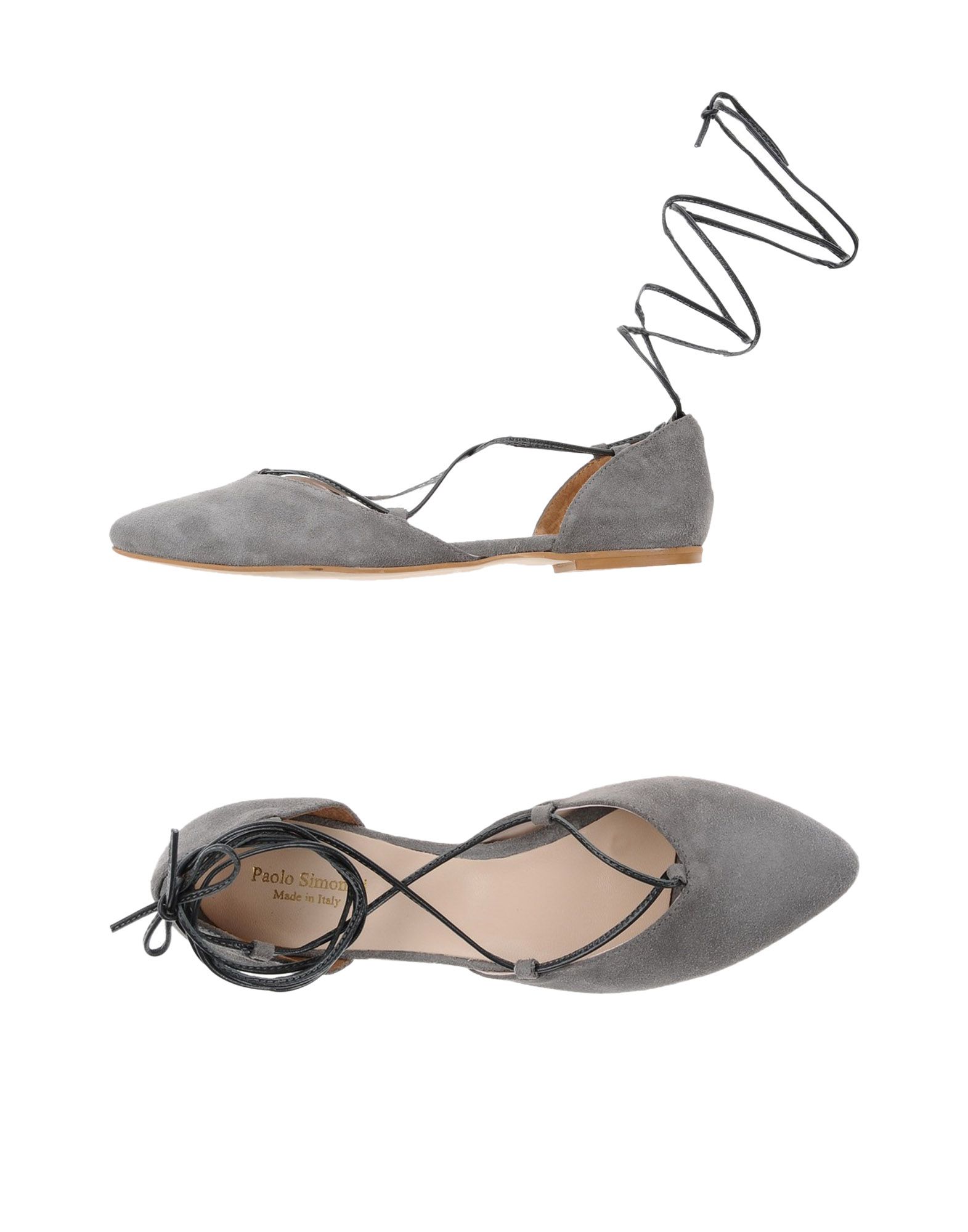 Paolo Simonini Ballerinas Damen 11377836GI Neue Schuhe Paolo Simonini Ballerinas Damen 11377836GI Neue Schuhe