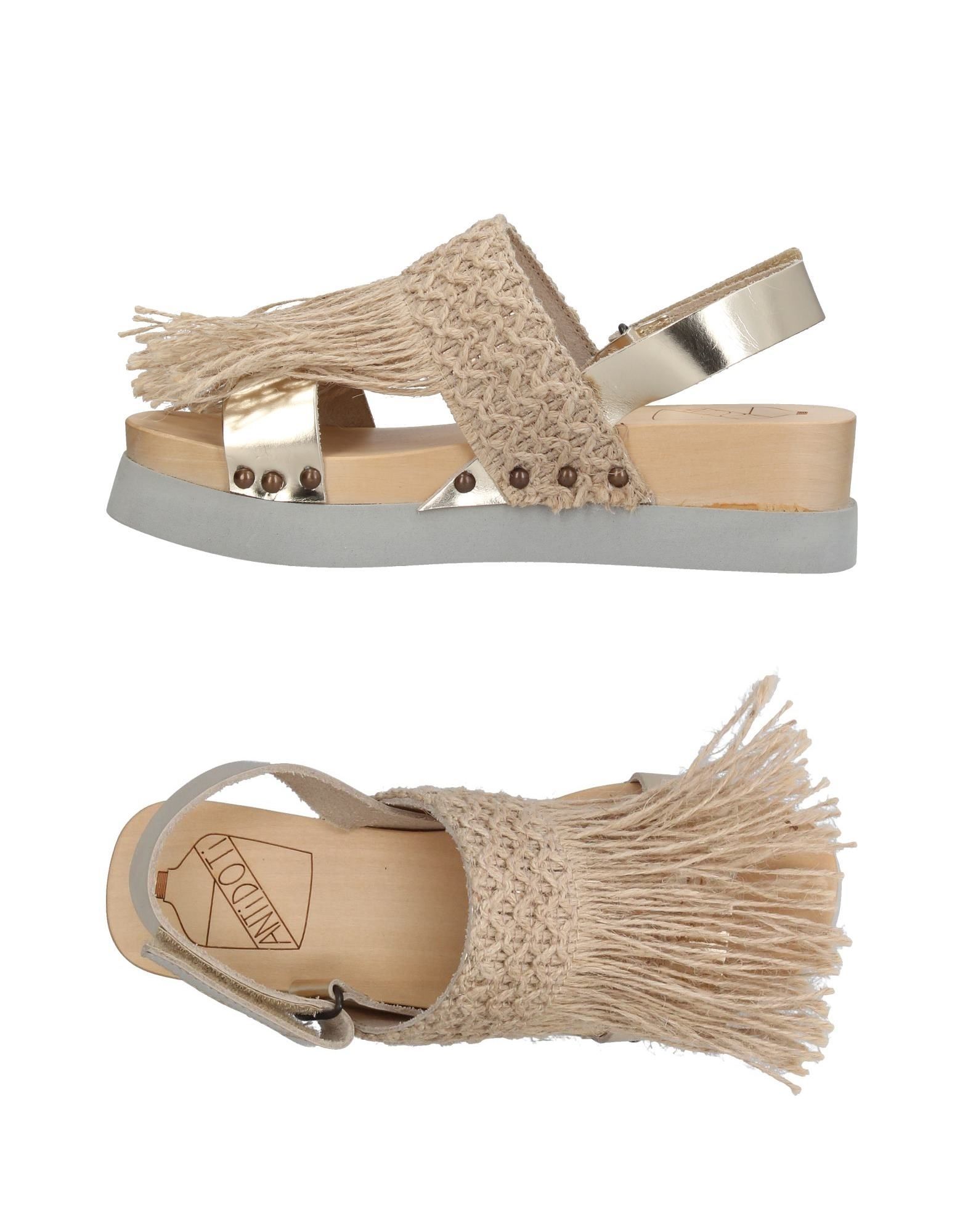Zapatos casuales salvajes Sandalia Antidoti Mujer - Sandalias Antidoti Oro Zapatos casuales salvajes Sandalia Antidoti Mujer - Sandalias Antidoti - Oro f2f529