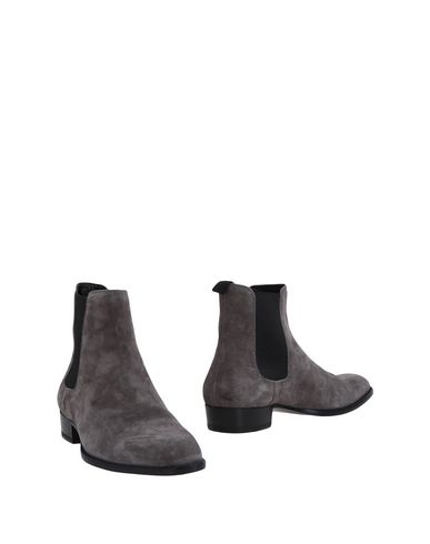 Saint Laurent Ankle Boots In Grey