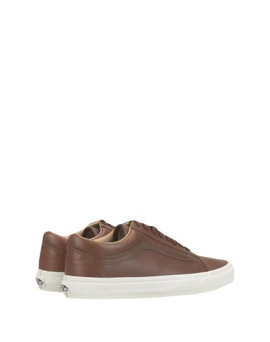 vans pelle marrone