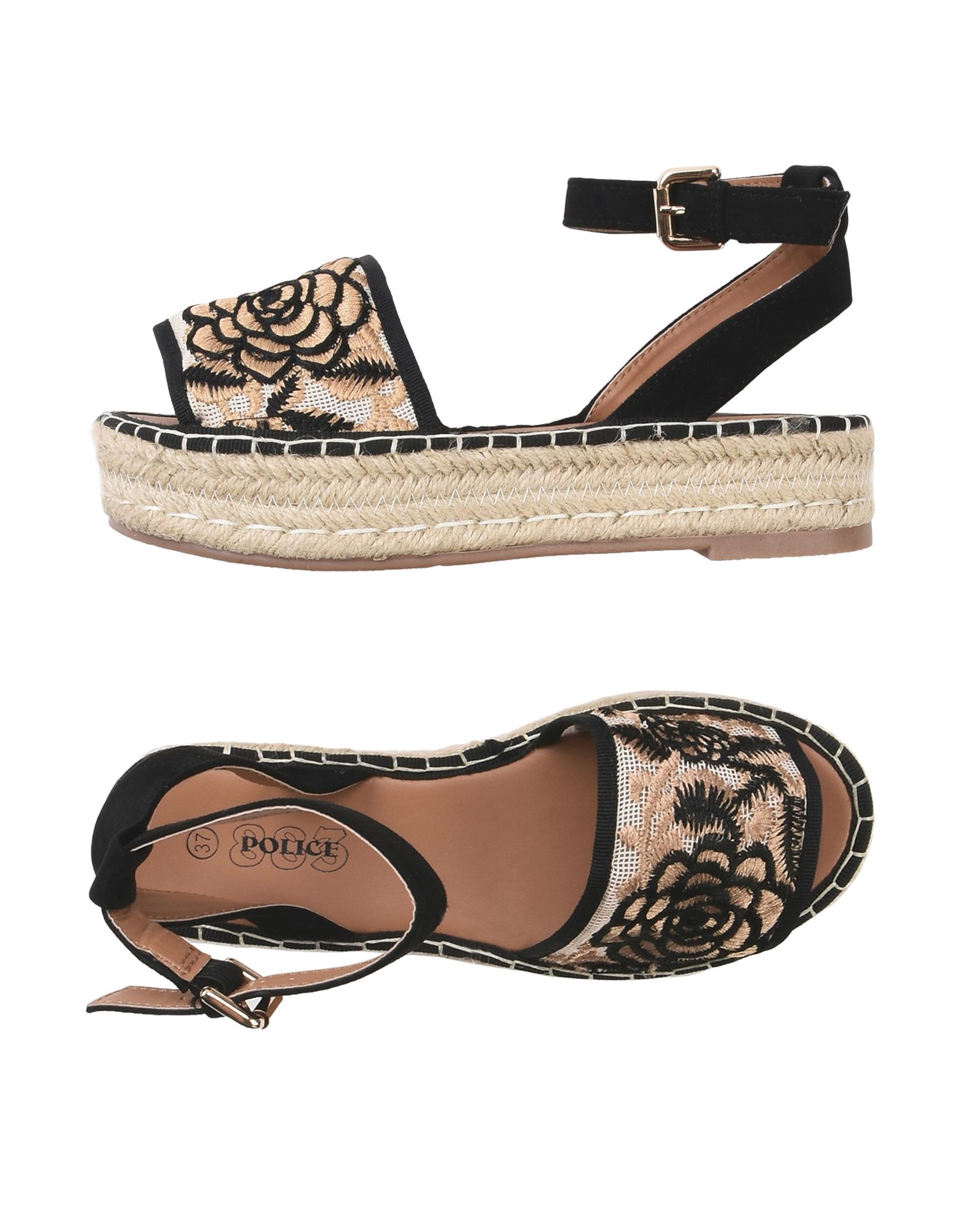 Police 883 Espadrilles Damen 11395745RF Police 883 Espadrilles Damen 11395745RF