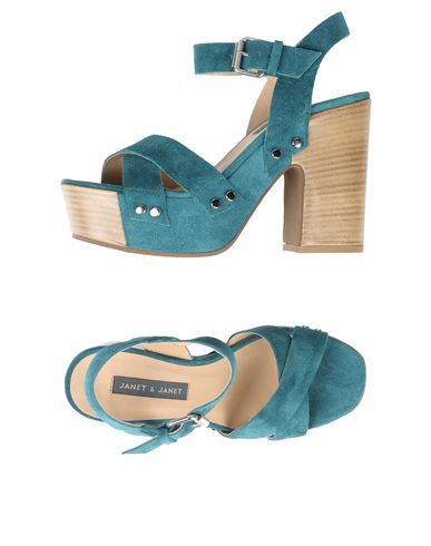 Zapatos casuales salvajes Sandalia Janet & Janet Mujer - Sandalias Janet & Janet - 11398672QE Verde petróleo Zapatos casuales salvajes Sandalia Janet & Janet Mujer - Sandalias Janet & Janet - 11398672QE Verde petróleo