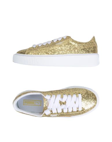 puma basket platformglitter puma basket platformglitter