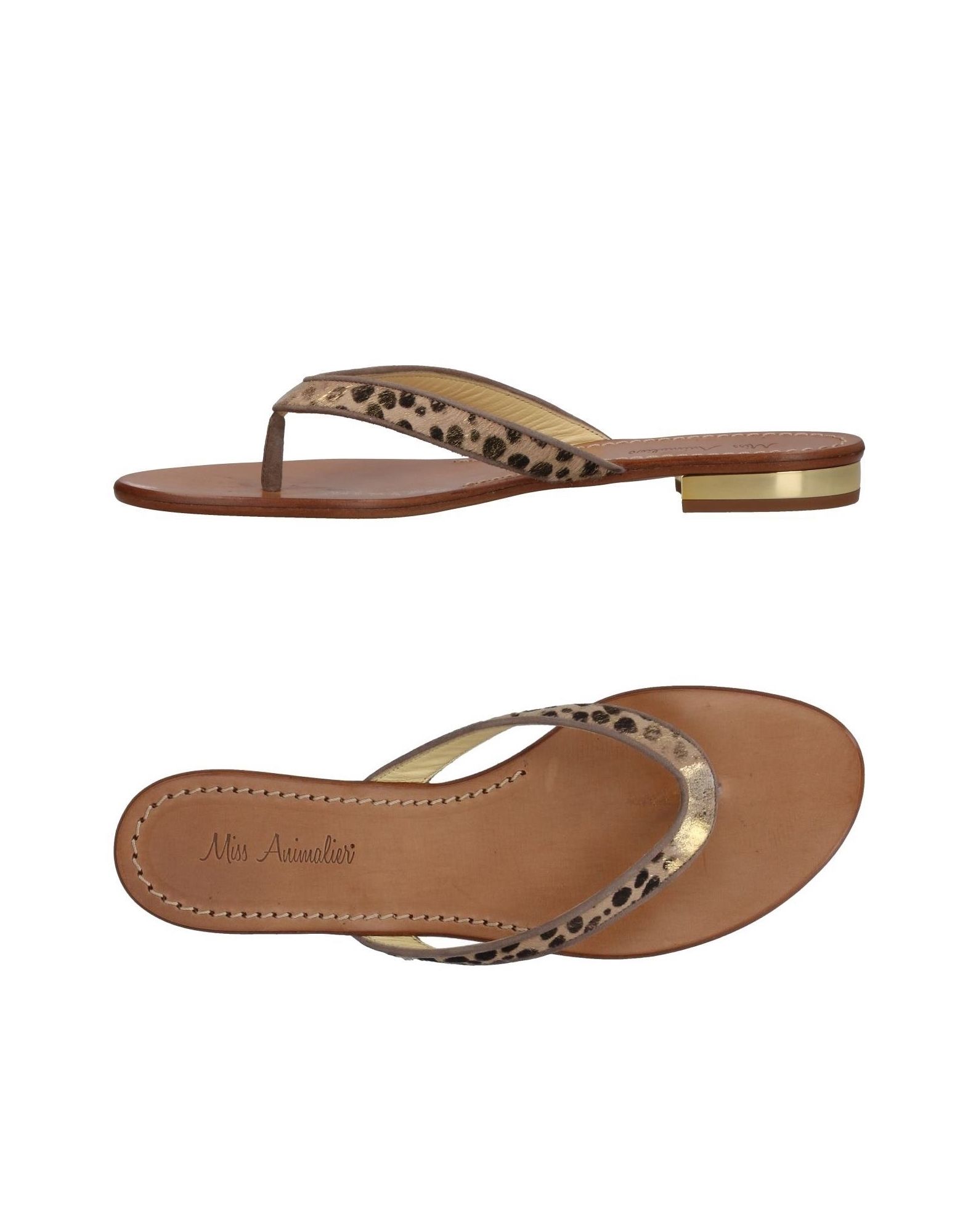 Stilvolle billige Schuhe Miss Animalier® Dianetten Damen 11405436JB Stilvolle billige Schuhe Miss Animalier® Dianetten Damen 11405436JB