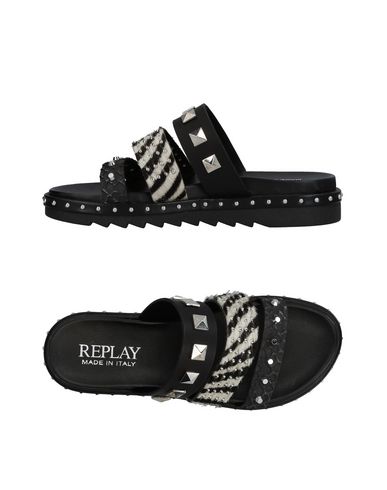 Gran descuento Sandalia Replay Mujer - Sandalias Replay - 11418526VP Negro Gran descuento Sandalia Replay Mujer - Sandalias Replay - 11418526VP Negro