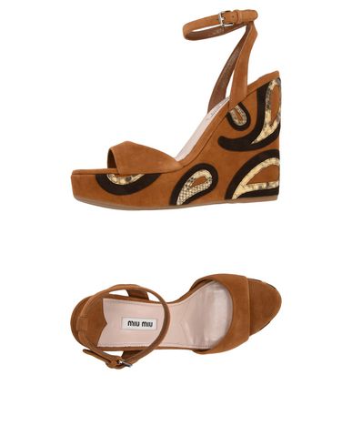 Cómodo y bien parecido Sandalia Miu Miu Mujer - Sandalias Miu Miu - 11422536UV Camel Cómodo y bien parecido Sandalia Miu Miu Mujer - Sandalias Miu Miu - 11422536UV Camel