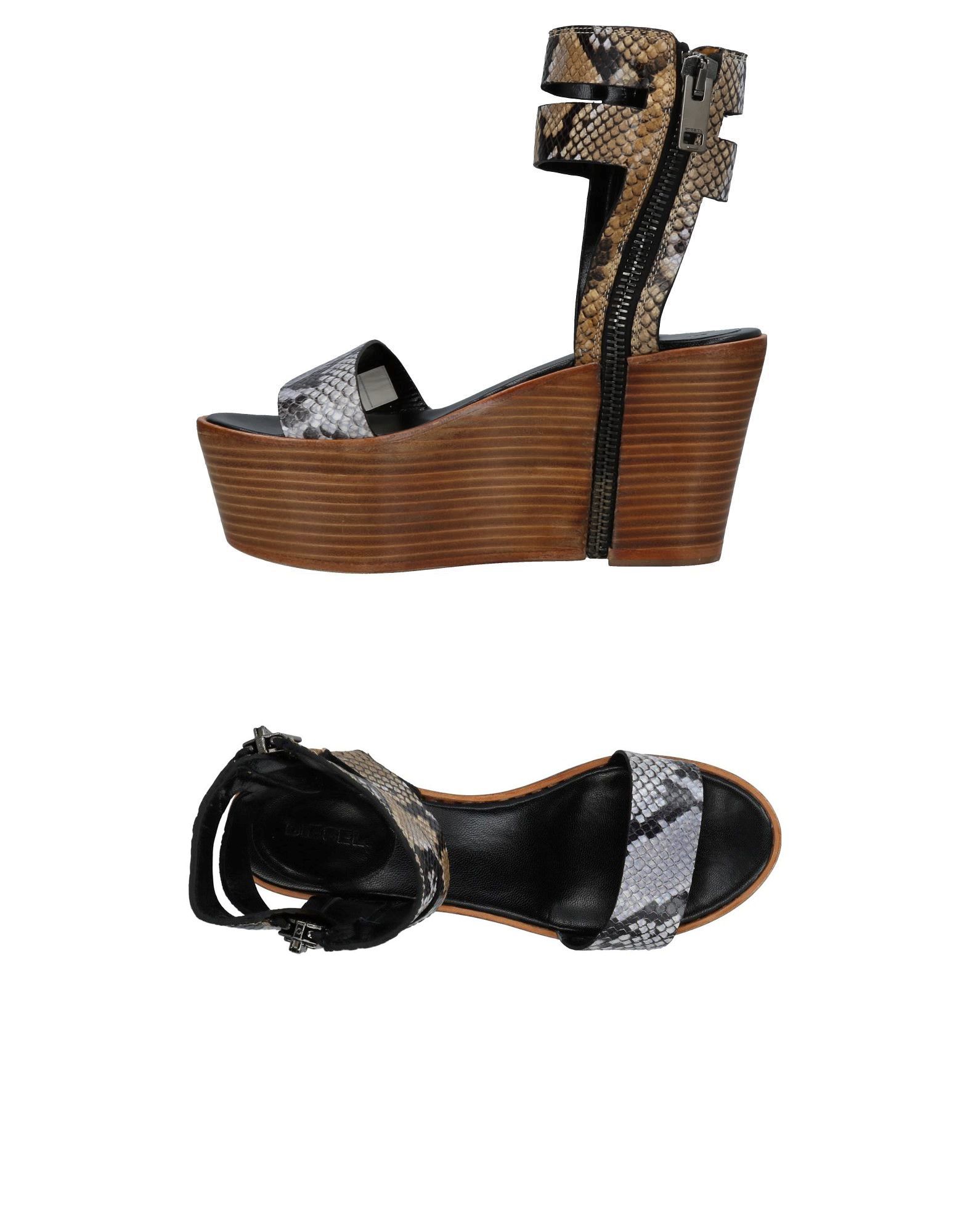 Günstige und modische Schuhe Diesel Sandalen Damen 11423756PG Günstige und modische Schuhe Diesel Sandalen Damen 11423756PG