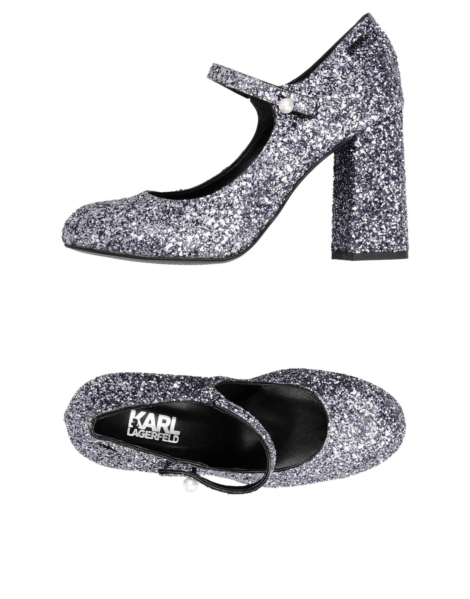 Décolleté Karl Lagerfeld Pyramide Mary Jane Glitter - Donna - 11424004EB Décolleté Karl Lagerfeld Pyramide Mary Jane Glitter - Donna - 11424004EB