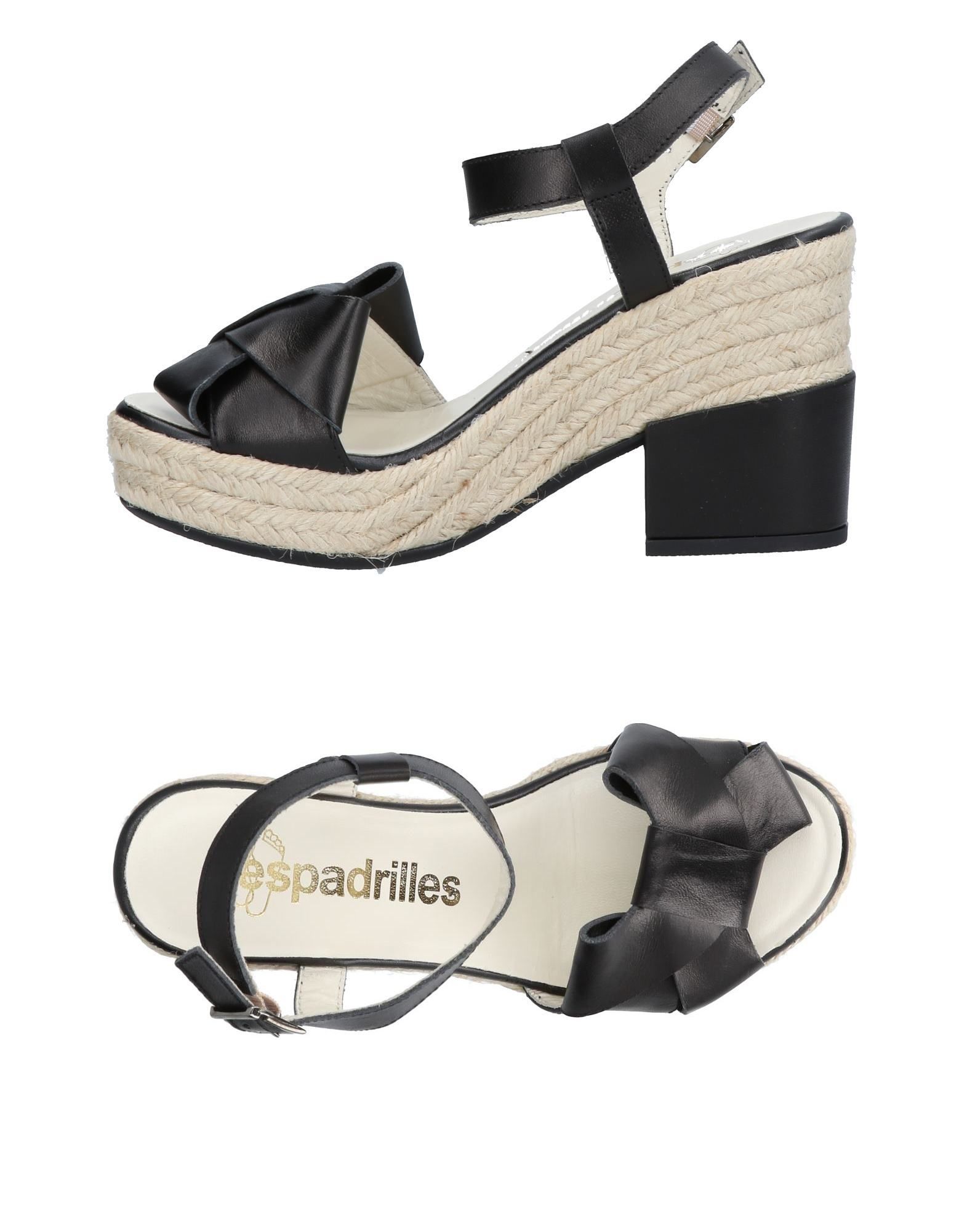 Cómodo y bien parecido Sandalia Espadrilles Mujer - Sandalias Espadrilles Negro Cómodo y bien parecido Sandalia Espadrilles - Mujer - Espadrilles Sandalias Espadrilles Negro 63b5bf