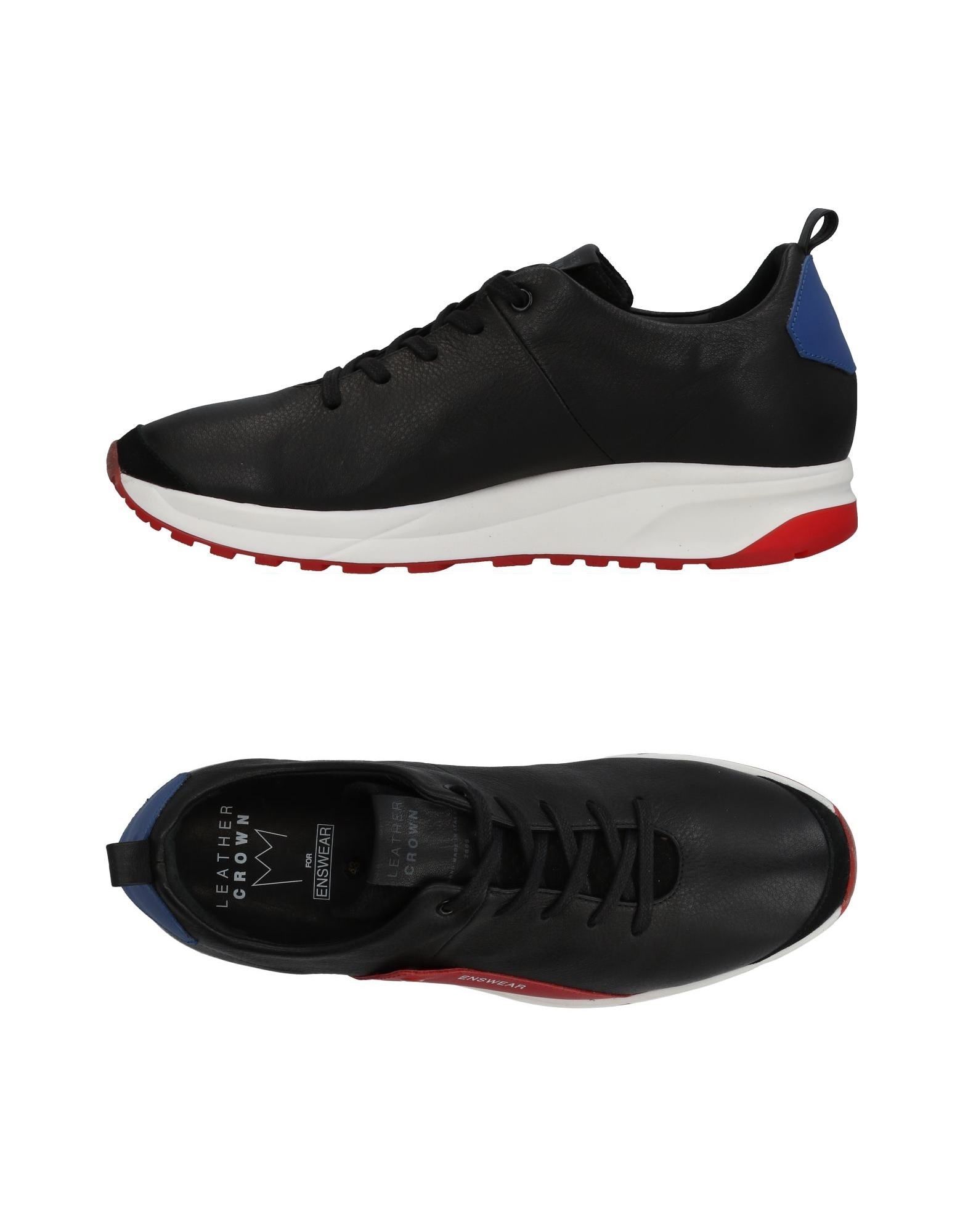 Leather Crown Sneakers Herren 11436572OG Leather Crown Sneakers Herren 11436572OG