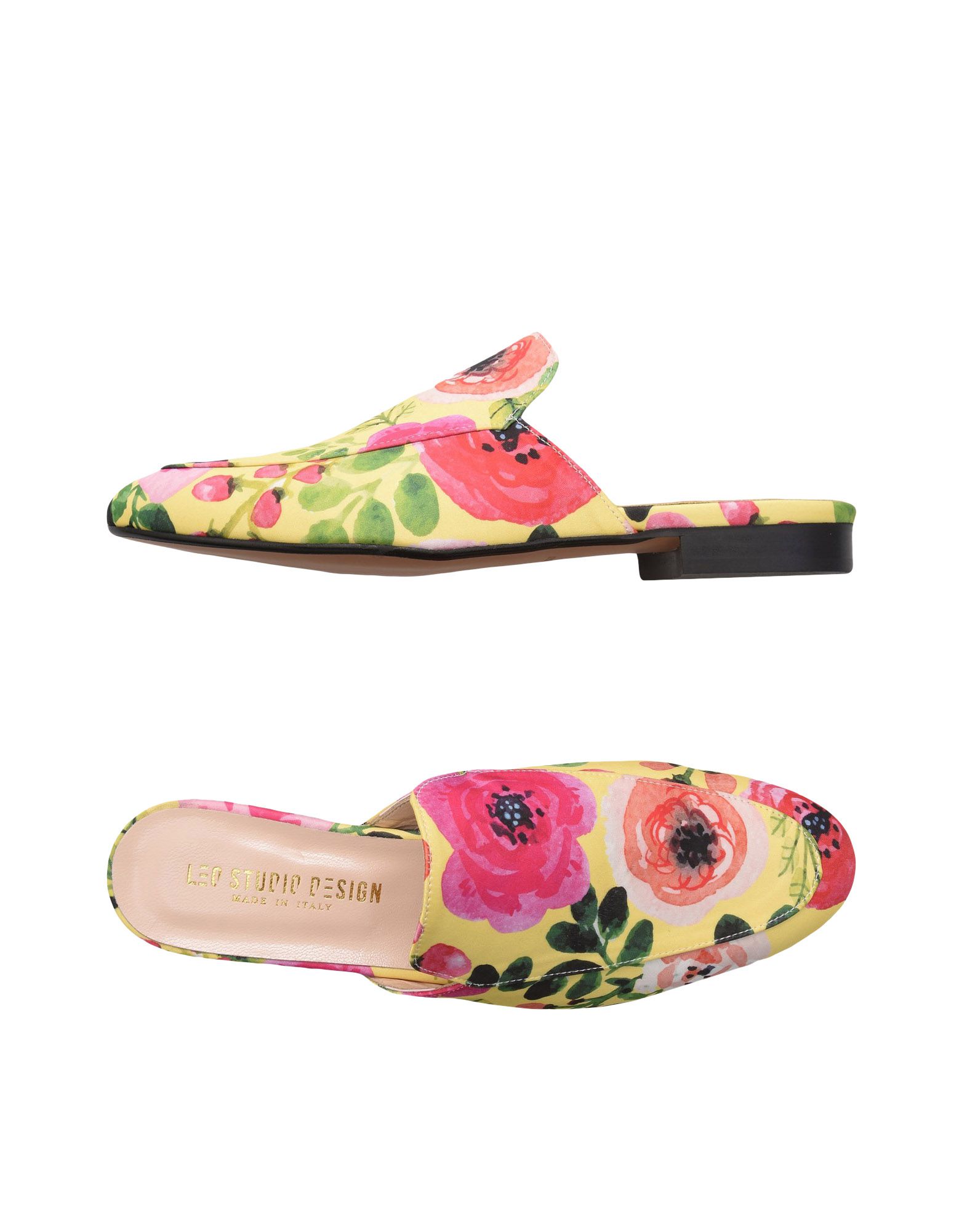 Mule Leo Studio Design Satin Mule - Donna - 11442637GX Mule Leo Studio Design Satin Mule - Donna - 11442637GX
